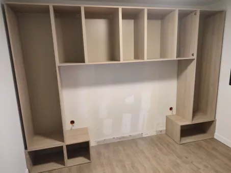 Pose agencement chambre et salon - Photo 1