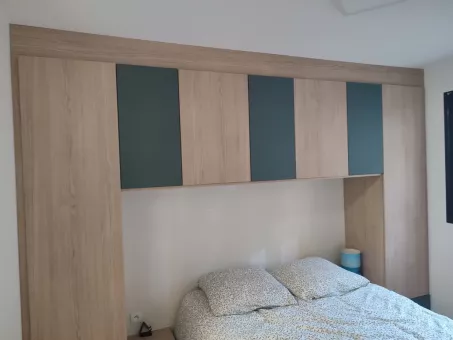 Pose agencement chambre et salon - Photo 3